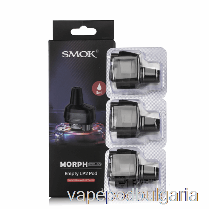 Vape Технически характеристики Smok Morph Pod-80 резервни капсули [lp2] 5ml капсули Morph-80